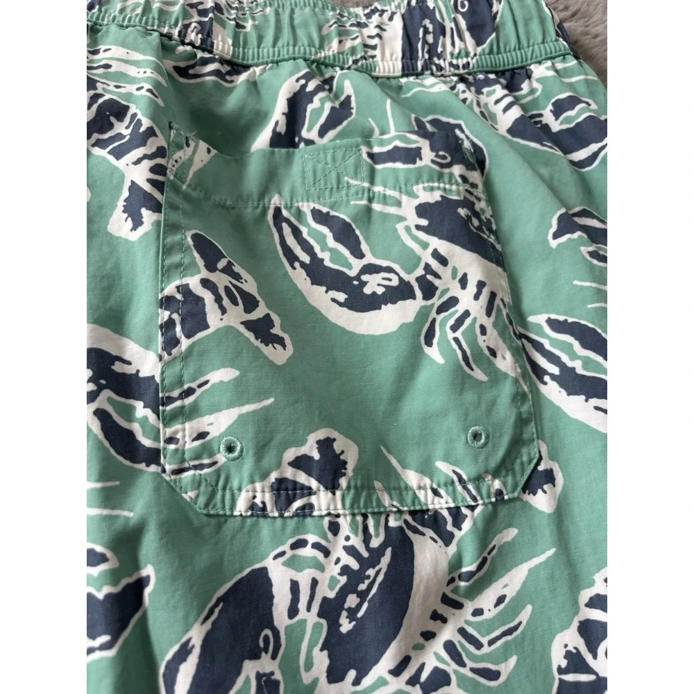 LL Bean Swim Trunks‎ size 2XL Lined Lobster theme